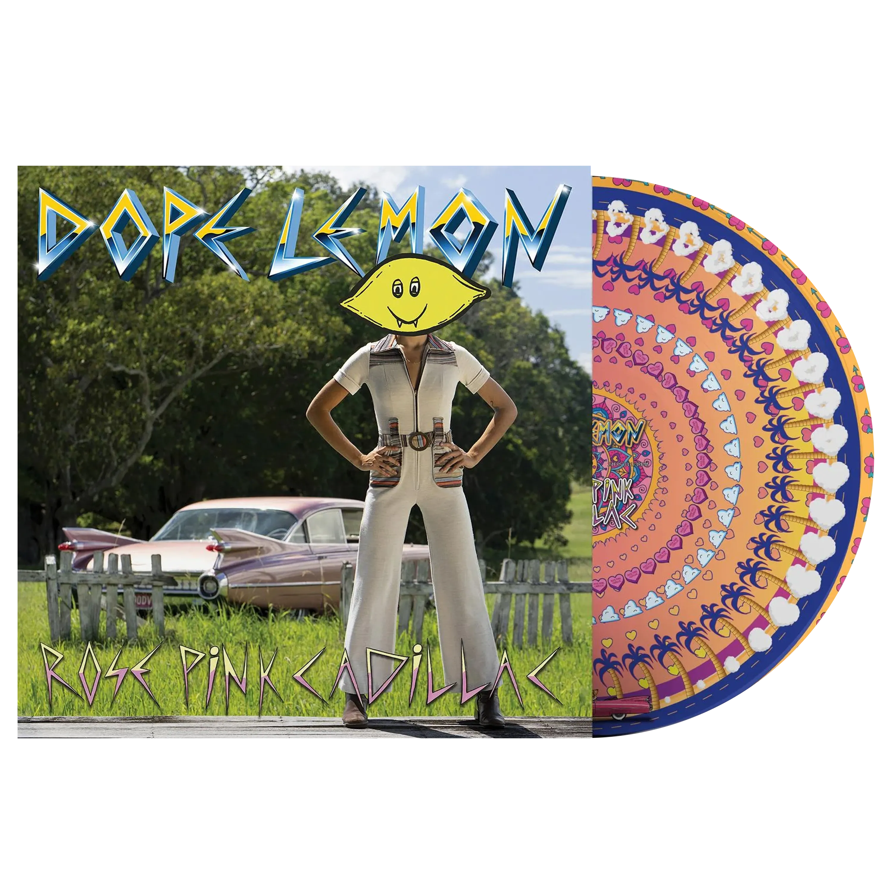 Dope Lemon: Rose Pink Cadillac (Pic Disc ) (Vinyl) - Real Groovy